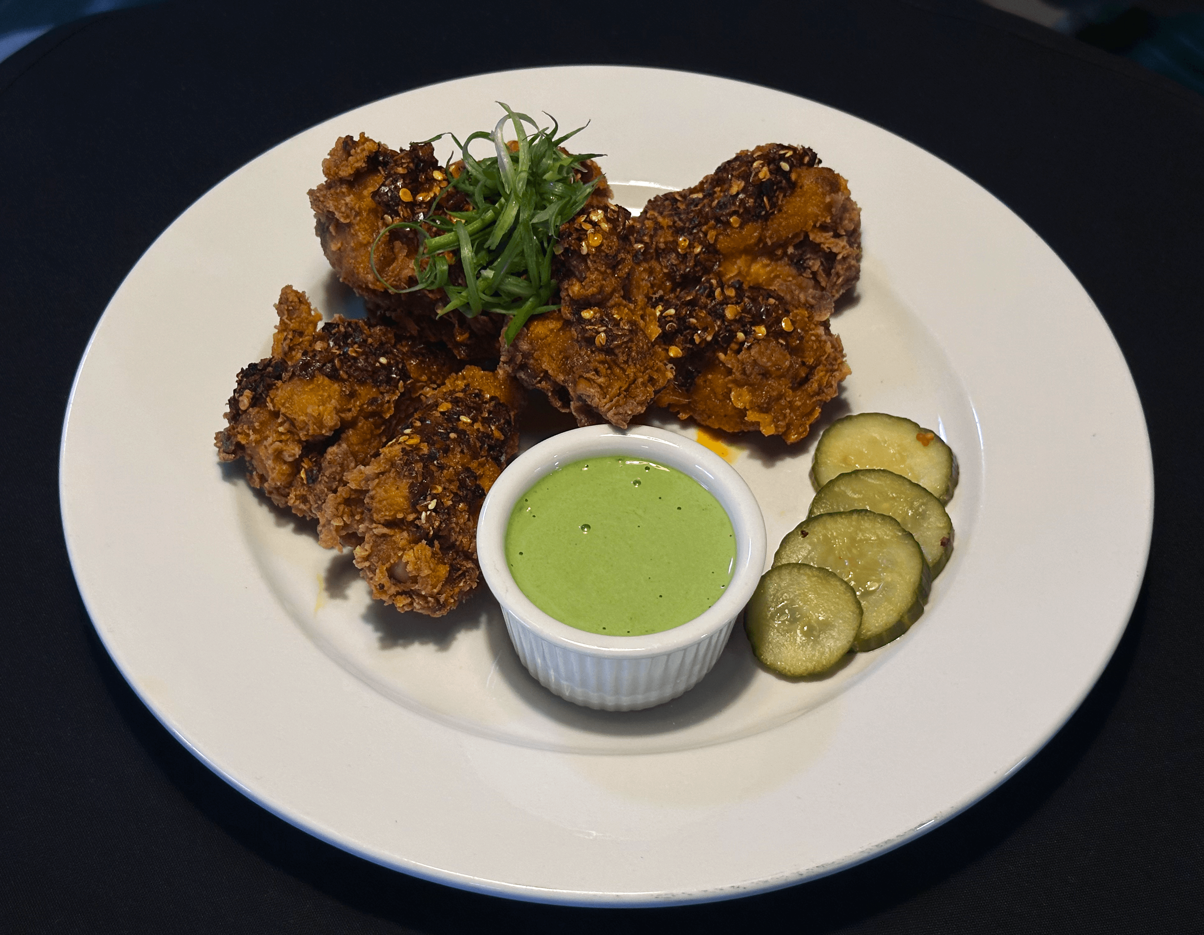 Chili Crunch Wings at Khue's in St. Paul