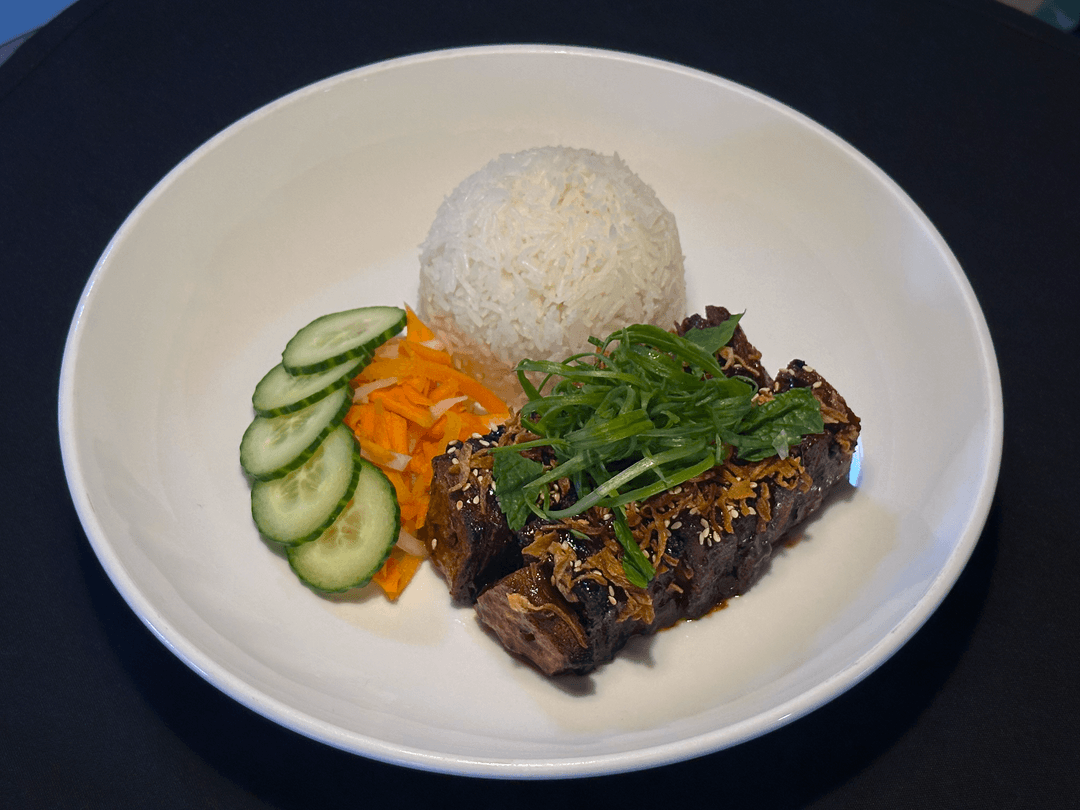 Sticky Jicama Ribs at Khue's in St. Paul